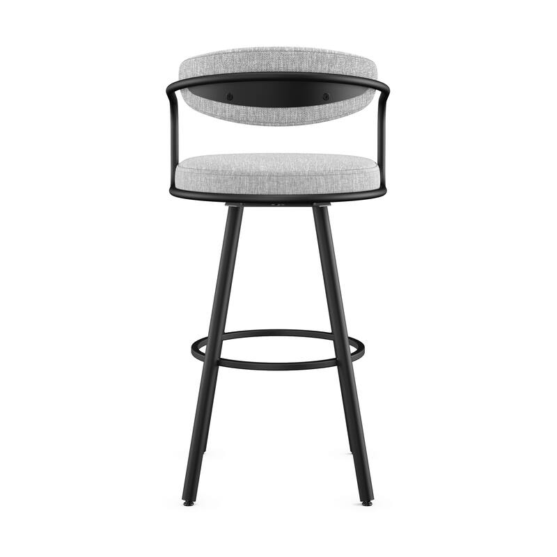 Amisco Ernesto Swivel Counter and Bar Stool with Arms