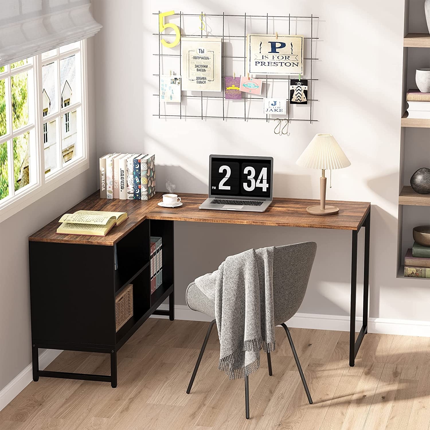 60 x 60 l sales shaped desk