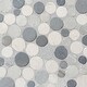 preview thumbnail 1 of 7, Bali Mix Round Mosaic, Backsplash Kitchen Walls, Shower and Bathroom Floors 12" X 12" (5 Sqft per case) - Case (5 Tiles)