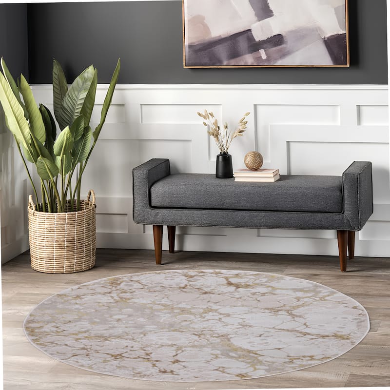 Ilios Collection Textured Abstract Rug