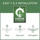 preview thumbnail 18 of 18, Hunter 52" Fonthill Ceiling Fan with LED Light, Handheld Remote ENERGY STAR! Easy Install!