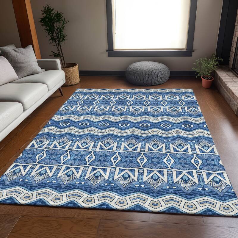 Premium Washable Super Soft Moroccan Global Mayfield Rug