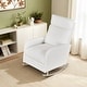 preview thumbnail 17 of 19, Set of 2 Rocking Chairs, Upholstered Nursery Glider Rocker, Recliner Armchair with Side Pocket for Living Room Bedroom