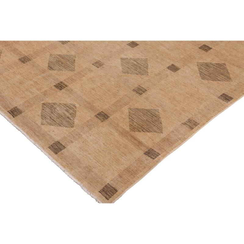 Artisan nomadic Gabbeh Hand Knotted Wool Rug