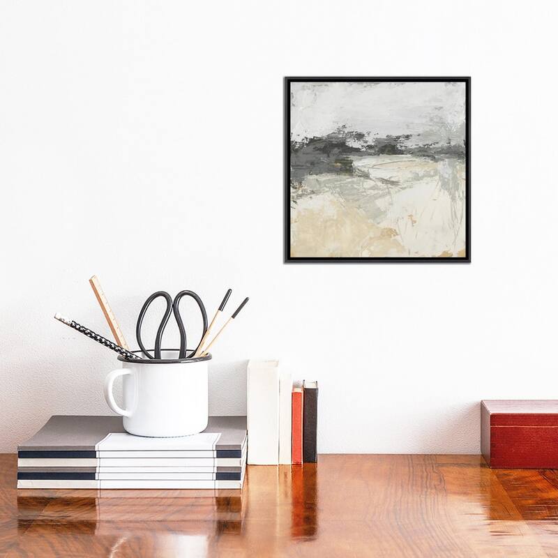 iCanvas "Wheatfield I" by June Erica Vess Framed