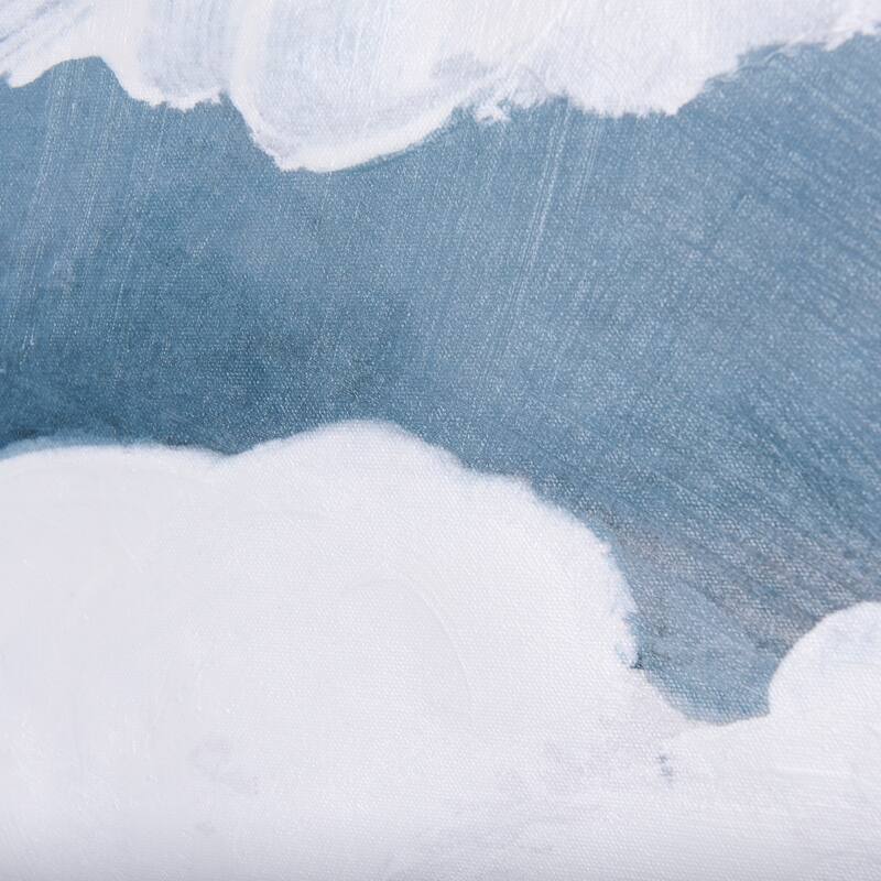 Clouds and sea II (30 x 30 ) Canvas Art Print