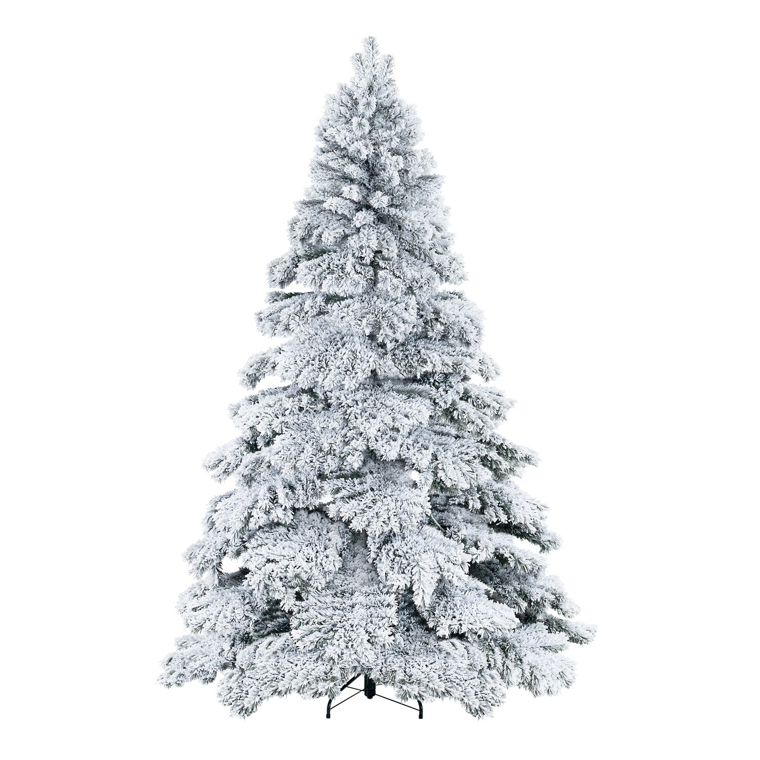 Frosted Fir Snow Flocked Christmas Tree Prelit with 1324 Branch