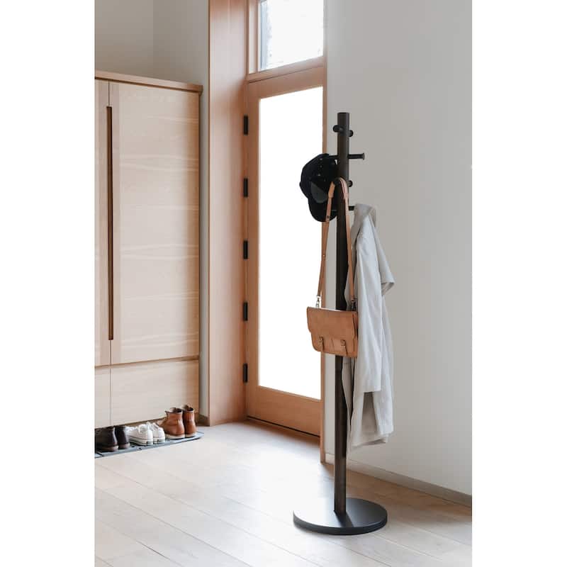 Umbra 1005871 Pillar 16 x 66" MDF and Steel Coat Rack