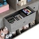 preview thumbnail 21 of 19, Kids Bookcase and Bookshelf with Cubby Cabinet and Drawers