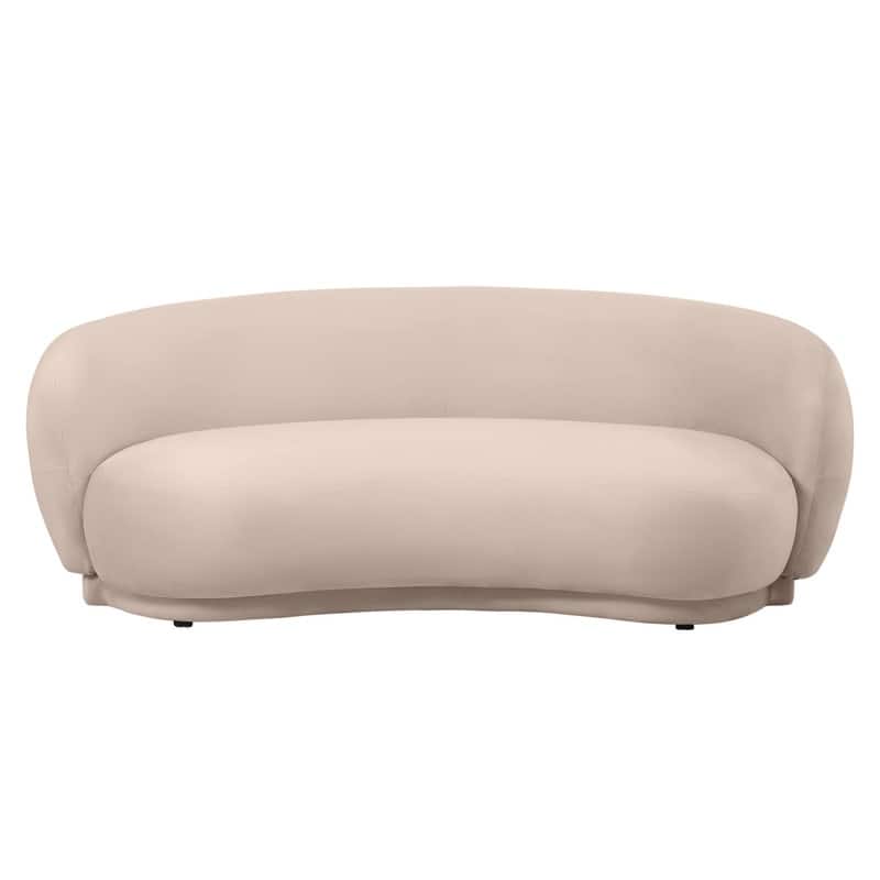 Faze 3 Seater Velvet Upholstered Solid Wood Frame Sofa with Plush Foam Cushions, No Assembly for Living Room, Home Office, Bed
