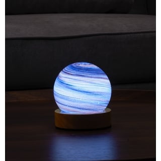 Bedside Planet Night Light Glass Globe Accent Lamp - Bed Bath & Beyond ...