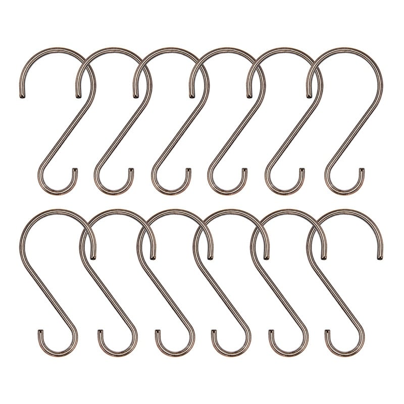 как выглядит Utopia Alley Rustproof Zinc Shower Curtain Hooks Rings, Set фото