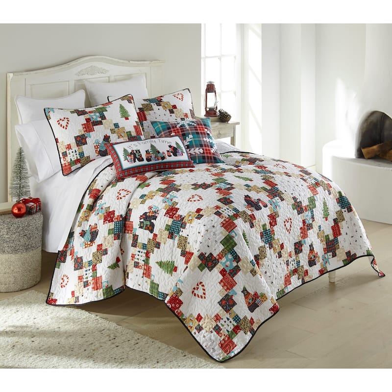 Your Lifestyle by Donna Sharp Holiday Love Quilted Bedding Collection