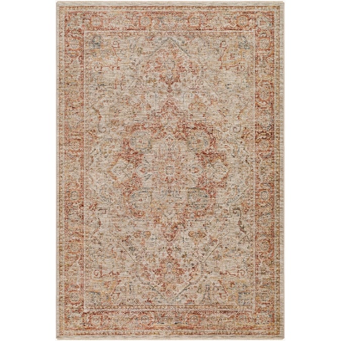 Livabliss Traditional Naila Medallion Area Rug