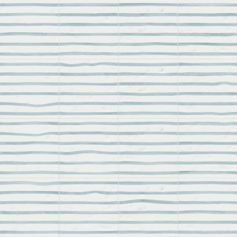 Merola Tile Berta Olas 7-7/8" x 7-7/8" Ceramic Wall Tile - Case (25 Tiles)