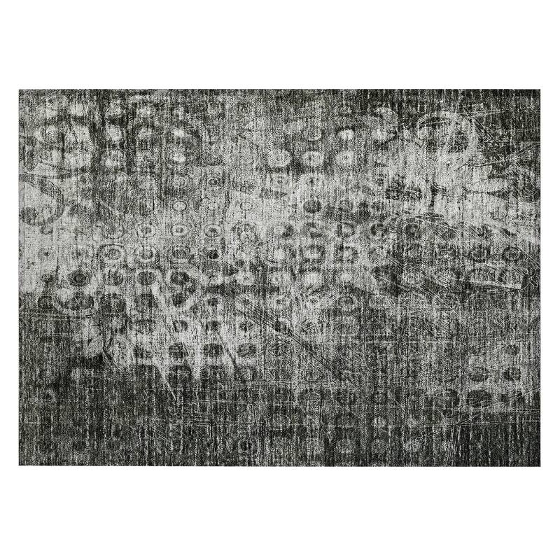 Machine Washable Indoor/ Outdoor Chantille Abstract Modern Rug