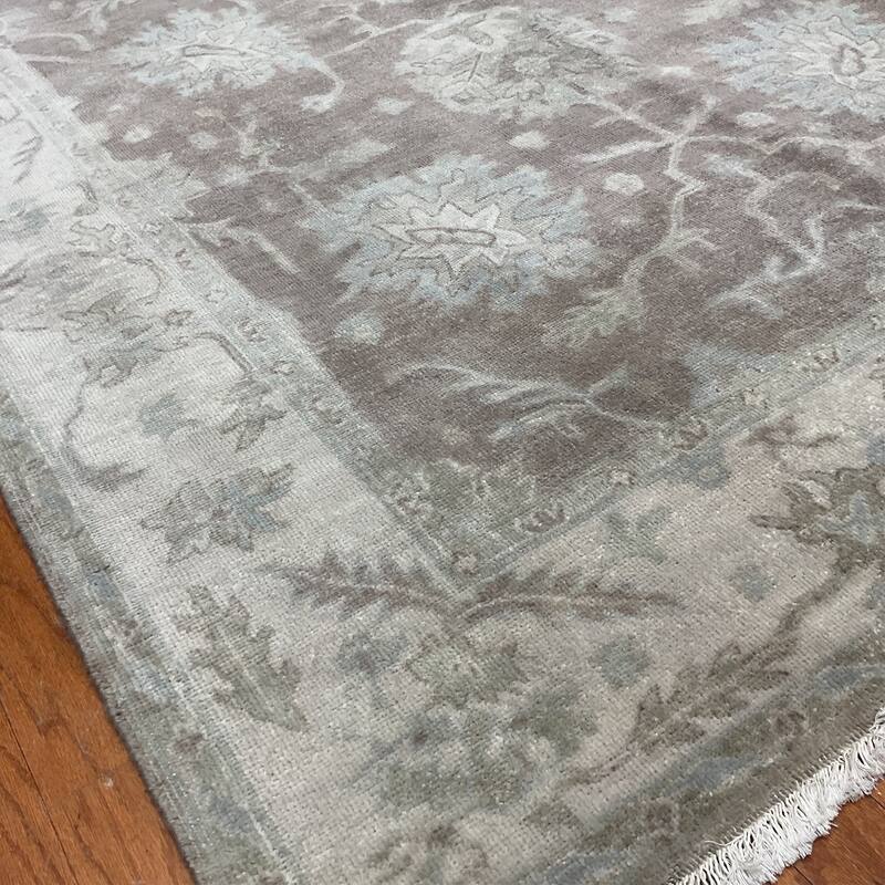 HERAT ORIENTAL Handmade Oushak Wool Rug - 6' x 9'