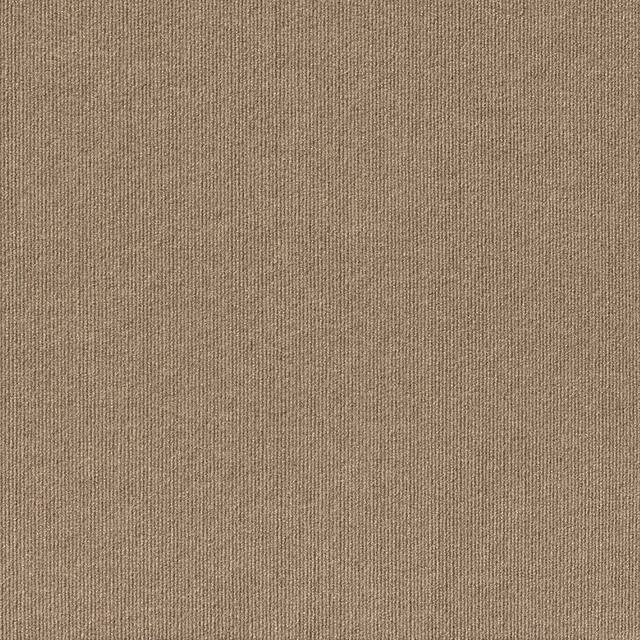 Foss Floors Spyglass 24"x24" Peel and Stick Indoor/Outdoor Carpet Tiles 15/Box - Taupe - 24" x 24"