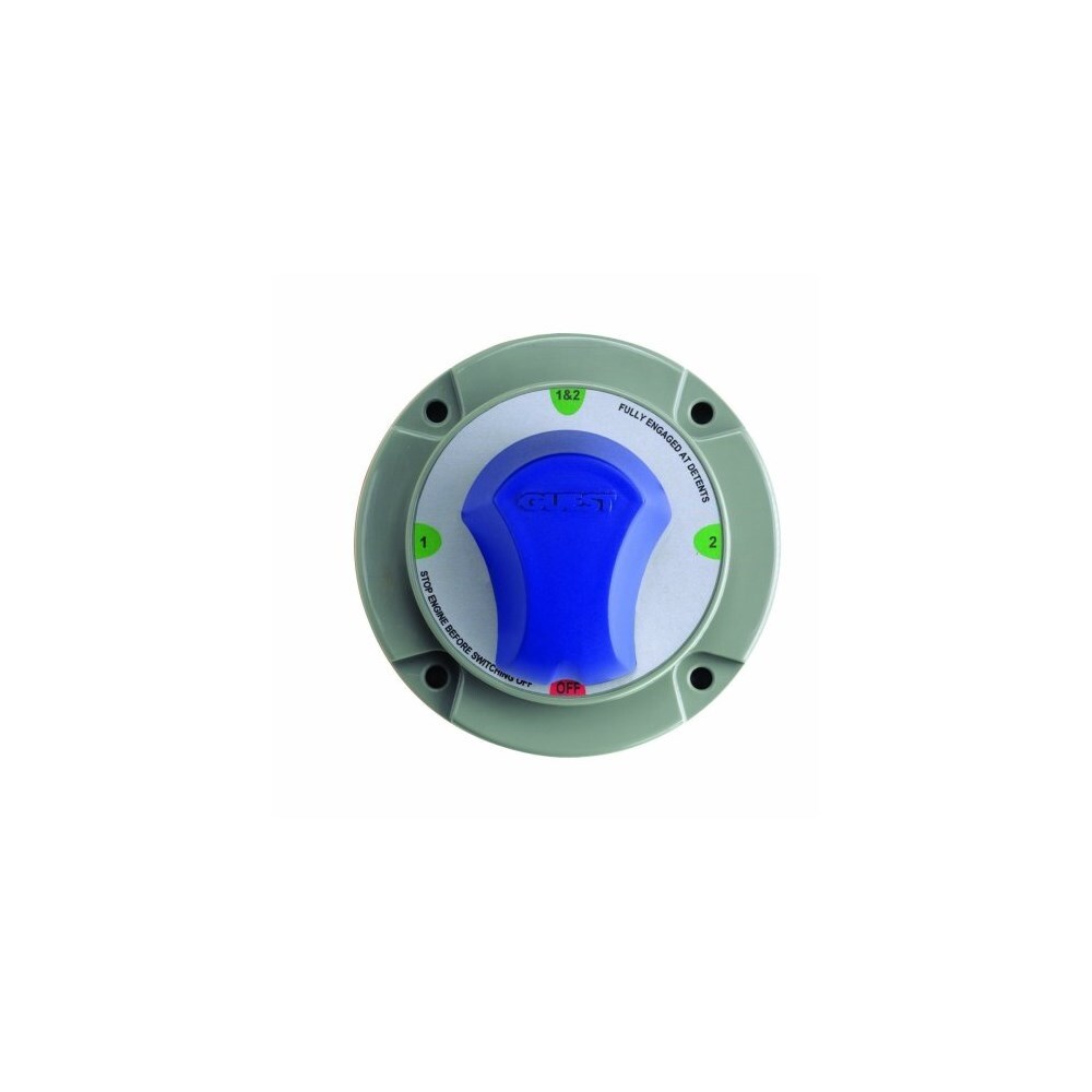 Guest 15701m Universal Mount Marine Battery Selector Switch With Alternator Field Disconnect