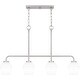 preview thumbnail 2 of 5, Nielson Four Light Linear Chandelier