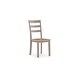 preview thumbnail 3 of 4, Signature Design by Ashley Loyander Natural/Gray Dining Chair (Set of 2) - 17" W x 22.5" D x 37.5" H