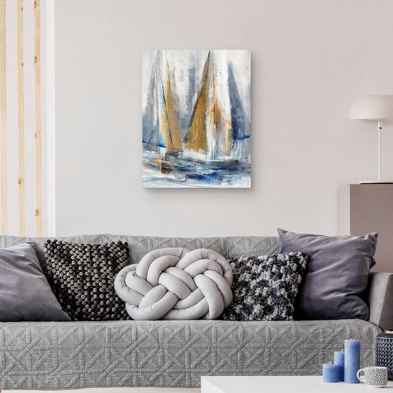 Cruising by K. Nari Canvas Art Print