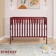 preview thumbnail 3 of 9, Dream On Me Synergy 5-In-1 Convertible Crib In Cherry