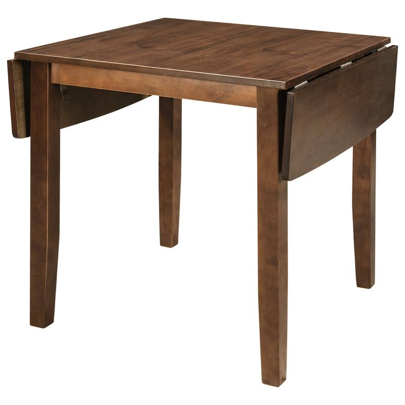 3-Piece Drop Leaf Breakfast Nook Set - X-Back Chairs for Small Spaces.