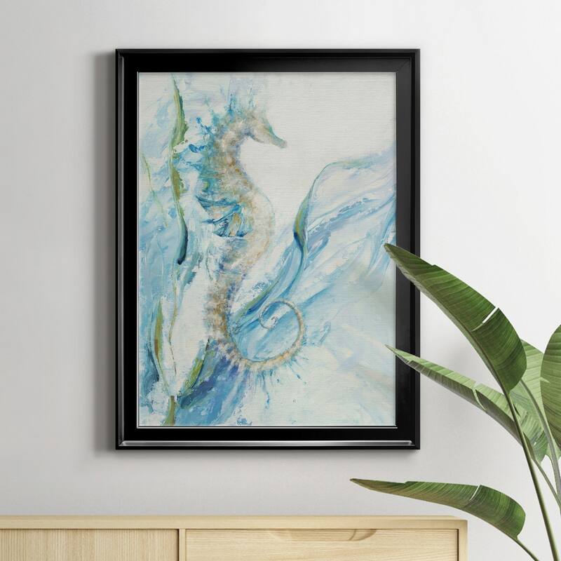 New Seahorse Premium Framed Canvas - Ready to Hang