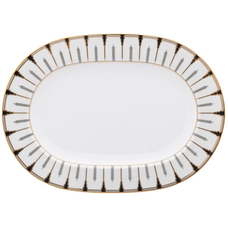 Empire Gold Oval Platter, 16"