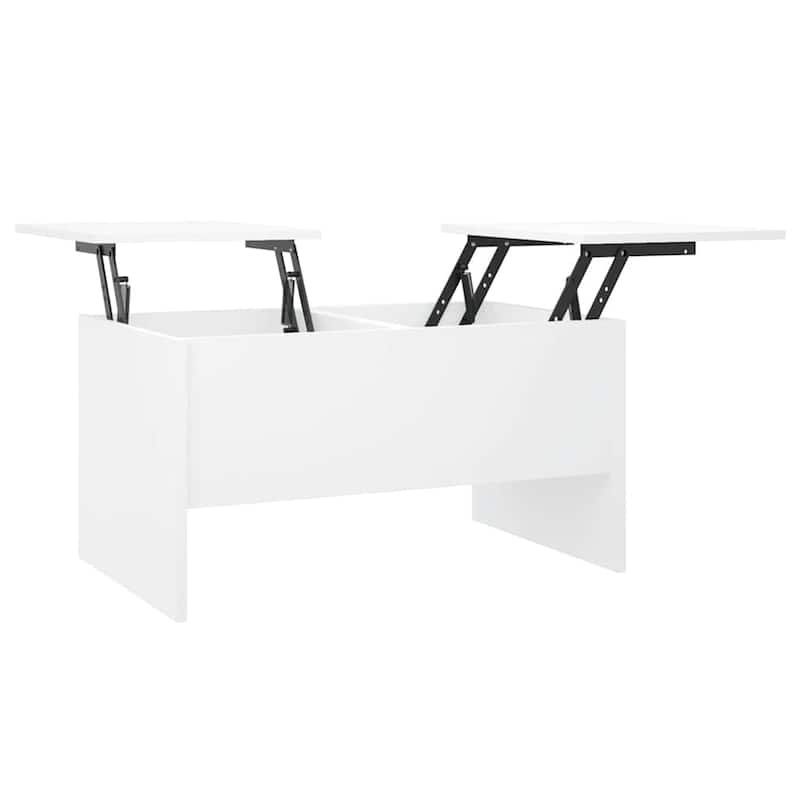 vidaXL Coffee Table Lift Top End Table Accent Side Sofa Table Engineered Wood - 31.5" x 19.7" x 16.7"