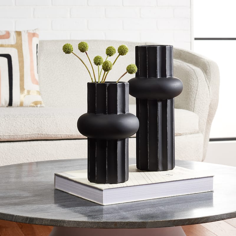 SAFAVIEH Home Croix Ceramic Vase -Set of 2