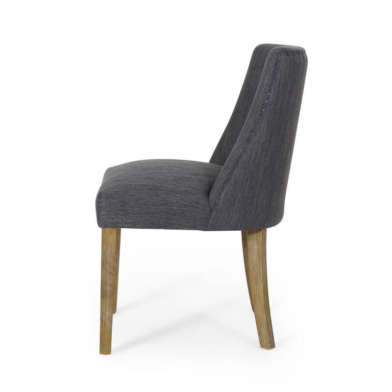 Frances Fabric Dining Chair (Set of 2) by Christopher Knight Home