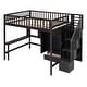 preview thumbnail 8 of 45, Full size Loft Bed, Maximized Storage Space
