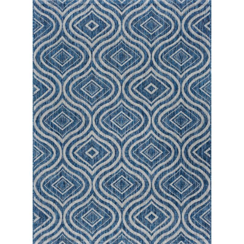 Colonnade Modern & Contemporary Abstract Indoor/Outdoor Area Rug