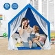 preview thumbnail 5 of 8, Costway Large Play Tent Kids & Toddlers Playhouse with Washable - See Details