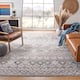 SAFAVIEH Amsterdam Bridget Moroccan Boho Rug - 8' x 10' - Light Grey/Brown