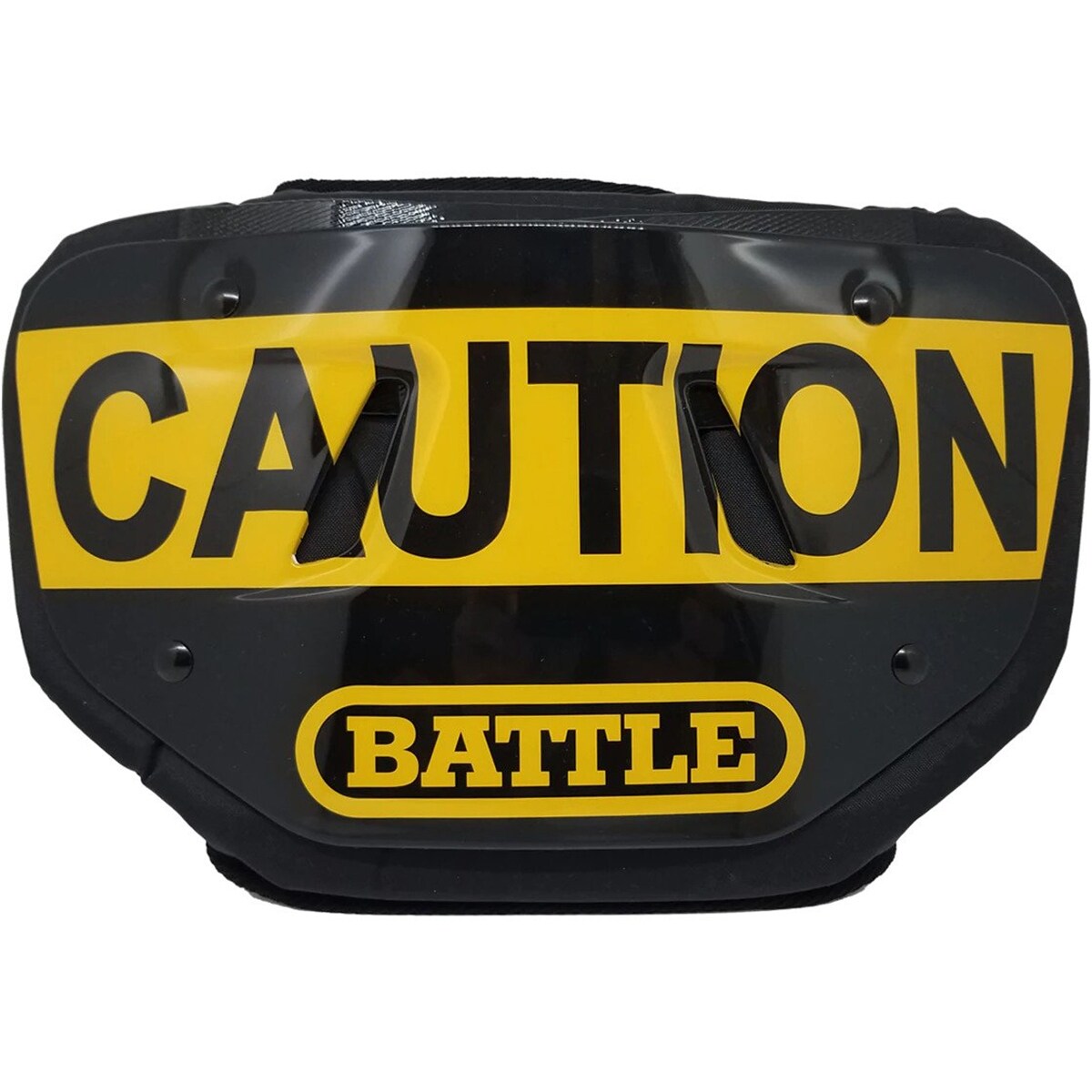 Shop Battle Sports Science Caution Adult Chrome Football Back
