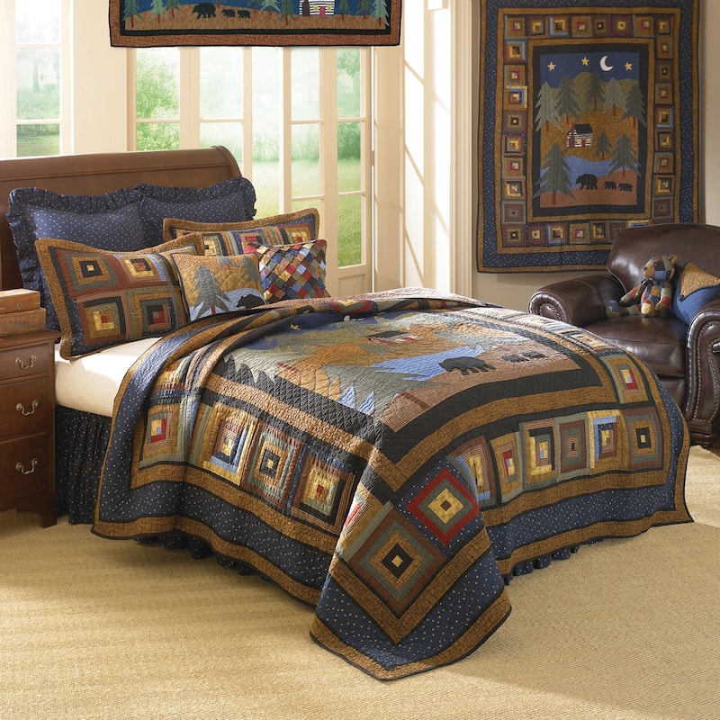 Donna Sharp Midnight Bear Quilt