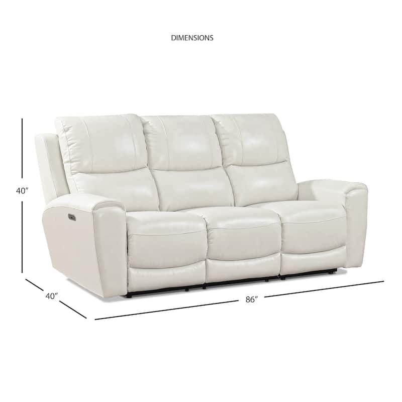 Steve Silver Fyti Top Grain Leather Power Reclining 3-piece Set