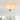 Alabaster Bowl Glass 3-Light Flush Mount Kitchen Ceiling Lamp - 13.1 in