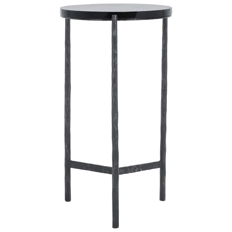 SAFAVIEH Couture Marylou Marble Top Drink Table - 13"W x 12"D x 23"H