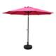 Nunam Iqua Aluminum 10-foot Patio Umbrella by Havenside Home - Bery Berry