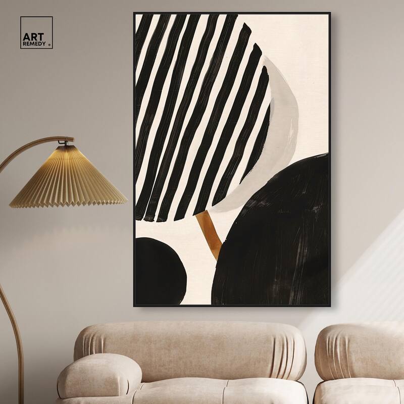 Linear Contempo Canvas by Art Remedy