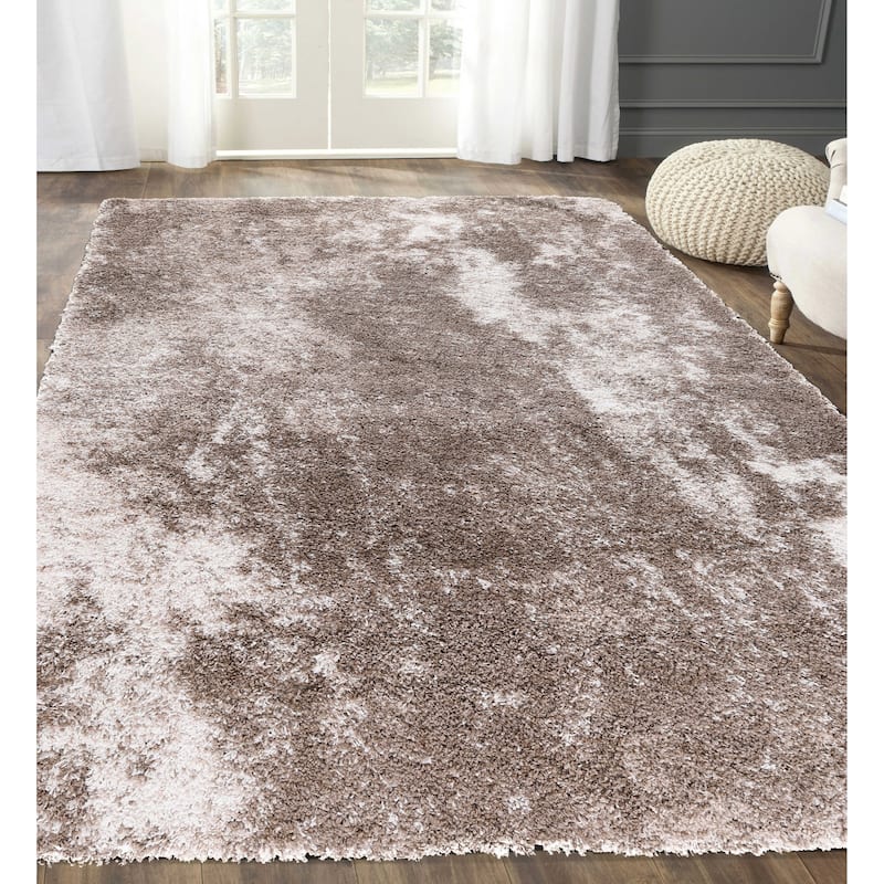 Noori Rug Lux Ridley Abstract Modern 2-inch Thick Shag Rug