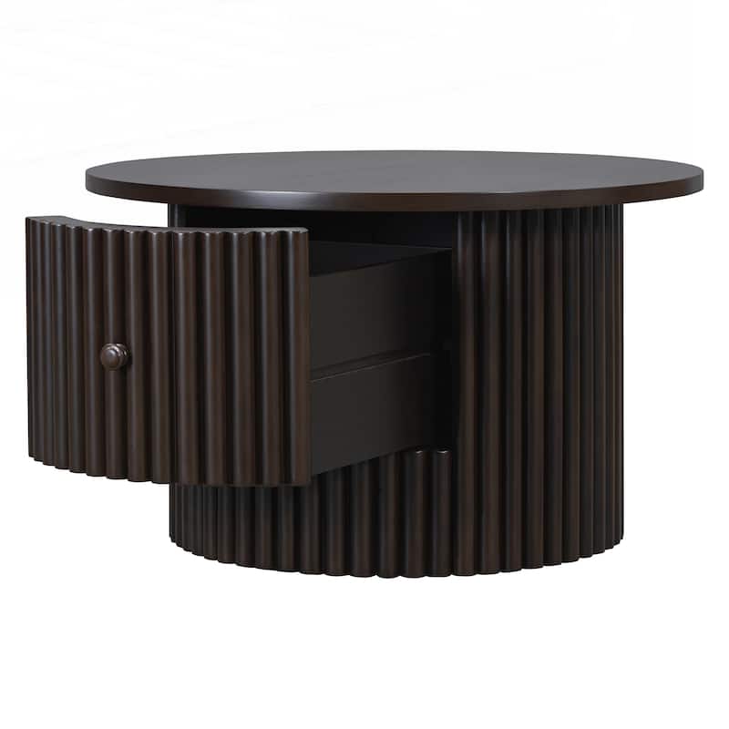 Round Coffee Table for Living Room