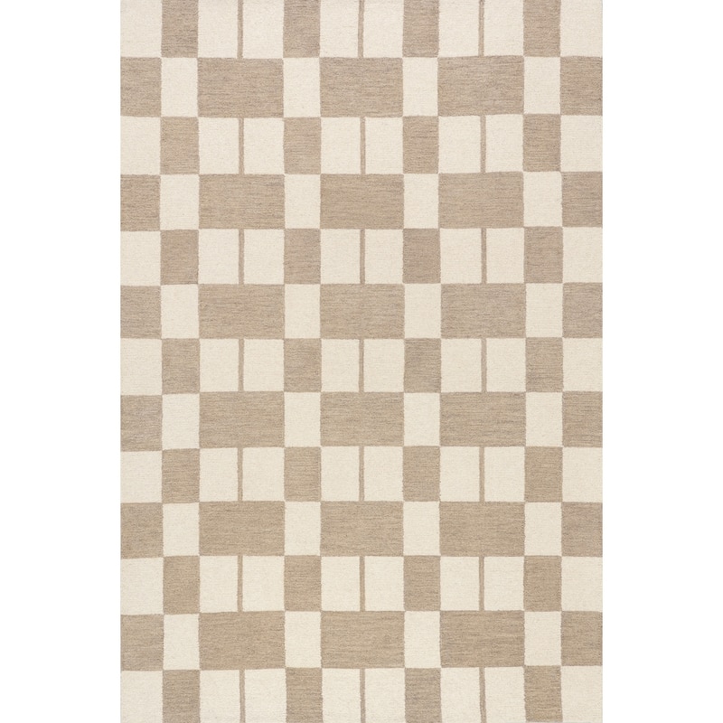 Caitlin Geometric Wool Area Rug