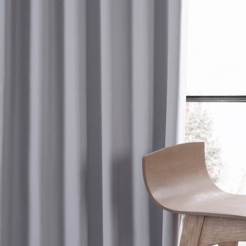 Exclusive Fabrics Performance Woven Blackout Curtain Pair (2 Panels)