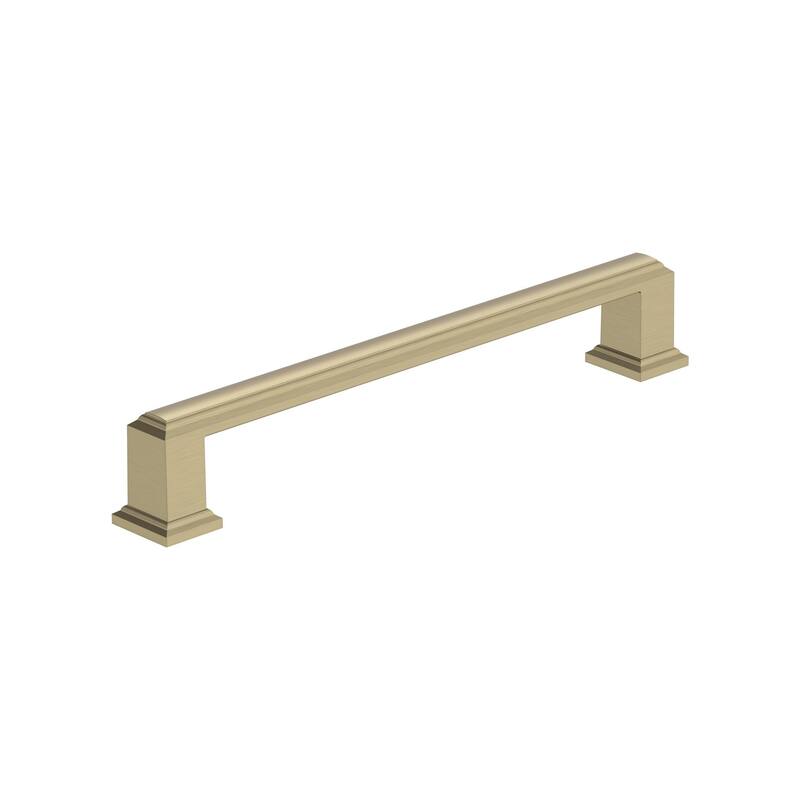 Amerock Appoint Cabinet Door Pull - 6-5/16 in Center to Center - Golden Champagne