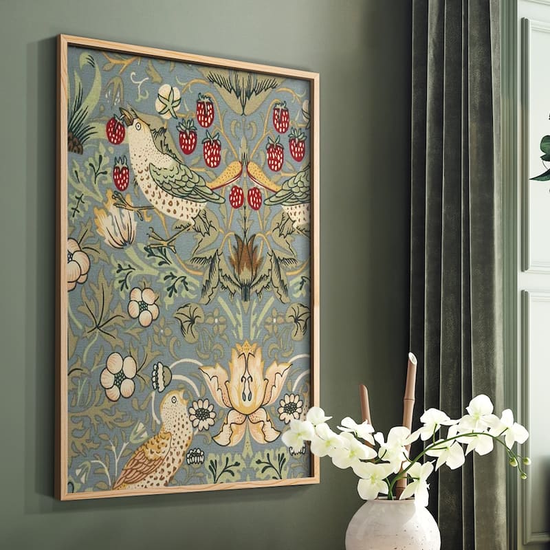 Vintage Abstract Print CLXXIX -Framed Print